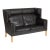 Designer: børge mogensen manufacturer: fredericia furniture model: 2192 measurements: h: 106 / w: 154 / d: 89 / sh: 42 cm....