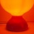 Space Age Orange Mushroom Table Lamps, 1960s, Set of 2 For Sale - Image 10 of 13