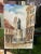 Charming watercolor painting of Mesnicka Street, the downtown cultural district of Zagreb Croatia, depicting the square...