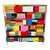 Wood Chest of Drawers with Colored Glass Panels, 1980s For Sale - Image 7 of 8