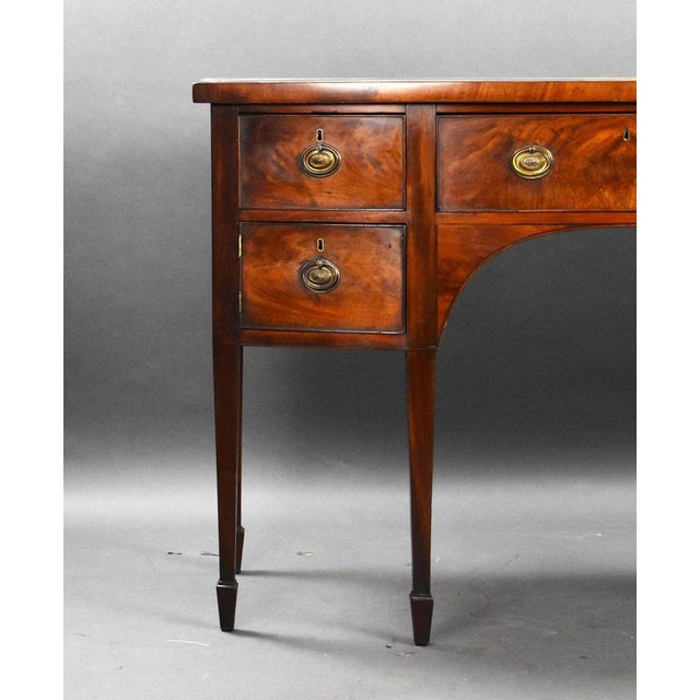 Wood George III Mahogany Desk, 1800s For Sale - Image 7 of 12