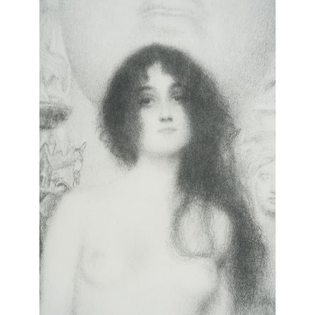 Gustav Klimt, Nude, The Allegory of Sculpture, Lithograph For Sale - Image 10 of 16