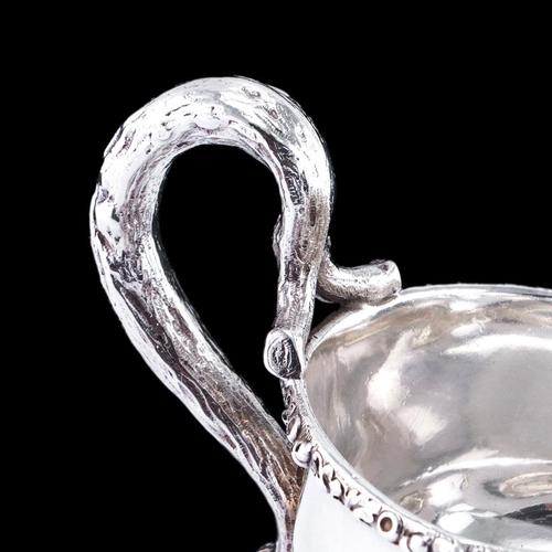 Antique Victorian Sterling Silver Sauce Boat with Acorn, London, United Kingdom, 1881 For Sale - Image 6 of 18