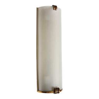 Single Art Deco Sconce, France Circa 1930s For Sale