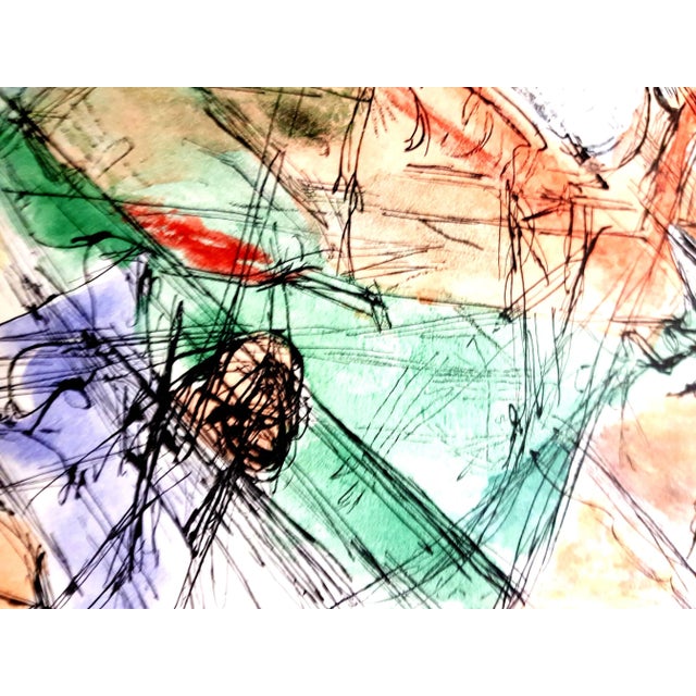 Jacques Villon, Flowers, 1955, Lithograph For Sale - Image 4 of 6