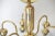 Metal Brass Chandelier from Kamenicky Senov, Czechoslovakia, 1970s For Sale - Image 7 of 14