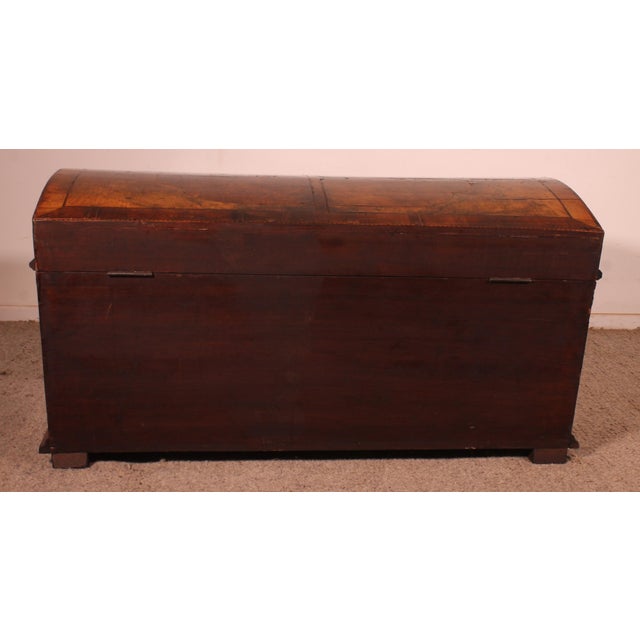 Brown 18th Century Walnut and Burl Chest For Sale - Image 8 of 14