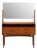 Mid-Century Scandinavian Vanity with Adjustable Mirror, 1960s For Sale