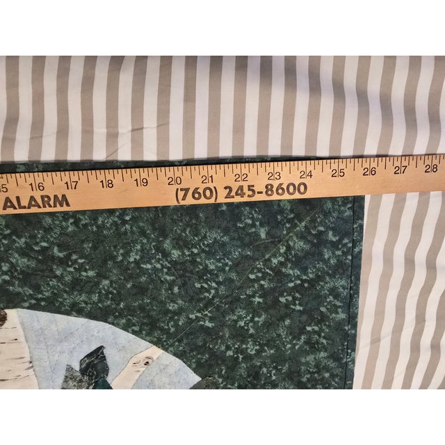 Beautifully handmade quilt Birch Tree, made by a local Reno Nevada quilter Sherly Kidd. This Birch Tree meaning "Rebirth"...