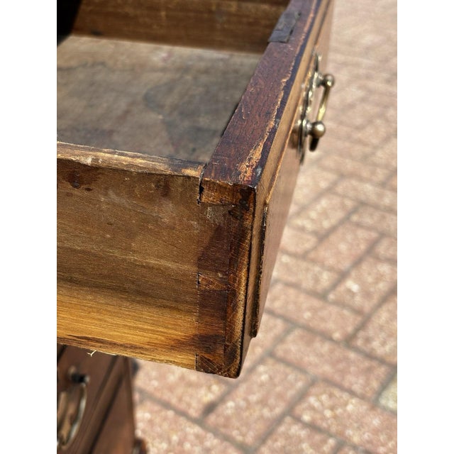 Partners Pedestal Desk in Walnut For Sale - Image 17 of 18