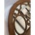 Brown Ornate Segmented Arch Wall Mirror For Sale - Image 8 of 11