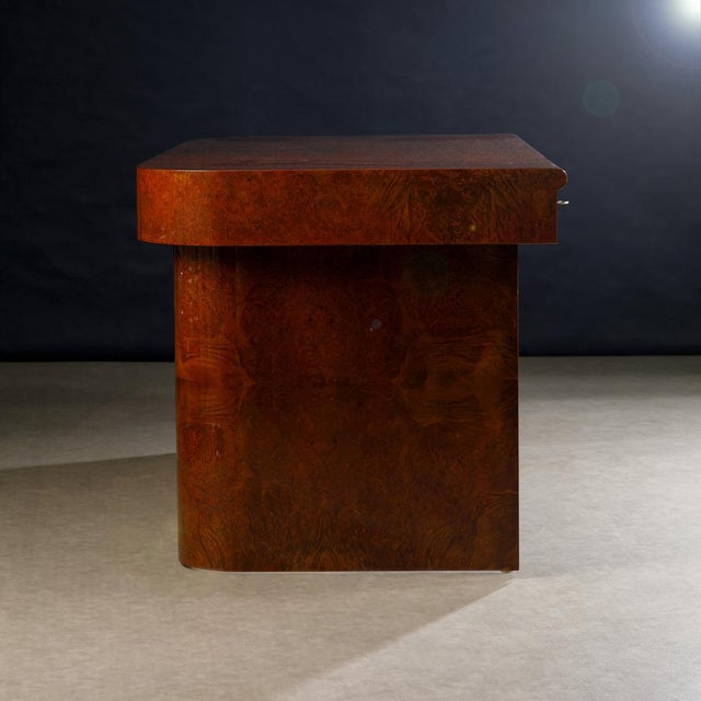 Brown Writing Desk by Jindrich Halabala for Up Závody, 1939 For Sale - Image 8 of 18