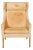 2204 Wing Chair in Natural Leather by Børge Mogensen, 2000s For Sale