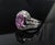 Late 20th Century 2.02ct Gia Ceylon No Heat Pink Sapphire 1.00ct Diamond Platinum Ring Size 5.25 For Sale - Image 11 of 18