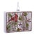 Kenneth Ludwig Chicago Cardinal Window Ornament Set of 6  5"L x 4"H Glass For Sale - Image 4 of 6
