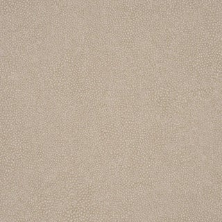 SAMPLE - Schumacher Dunbar Shagreen Vinyl Wallpaper In Sandstone For Sale
