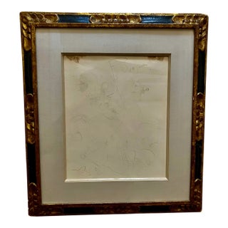 Salvador Dali Original Drawing “Bonjour” For Sale