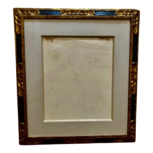 Salvador Dali Original Drawing “Bonjour”