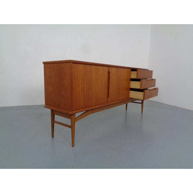Wood Danish Teak Sideboard, 1960s For Sale - Image 7 of 18