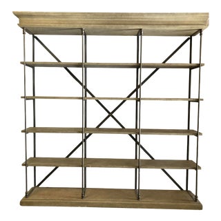 Restoration Hardware Parisian Bookshelf For Sale