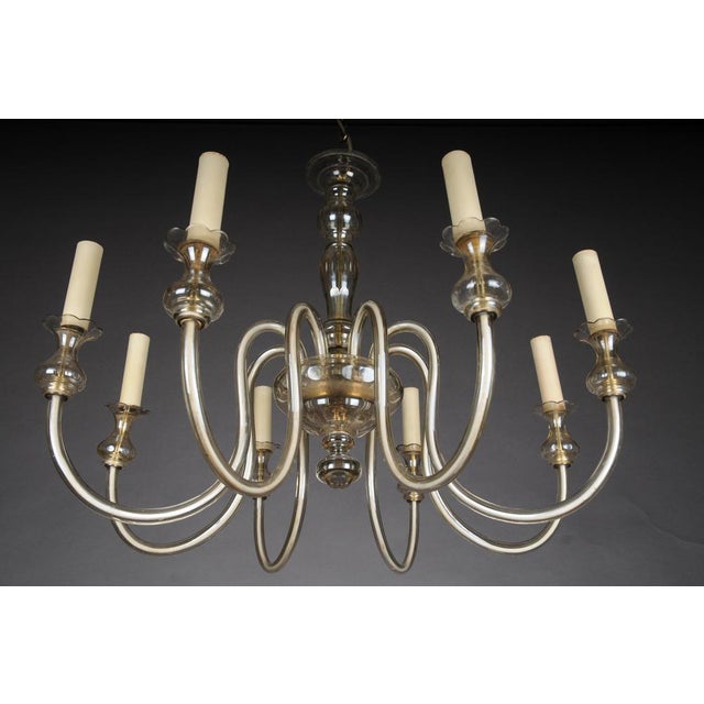 20th Century Italian Glazed Chandelier For Sale - Image 17 of 18
