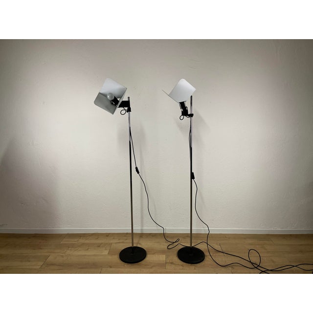 Triedro Lamps by Joe Colombo for Stilnovo, 1970s, Set of 2 For Sale - Image 9 of 9