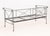 Vintage Wrought Iron Daybed Frame For Sale - Image 9 of 9