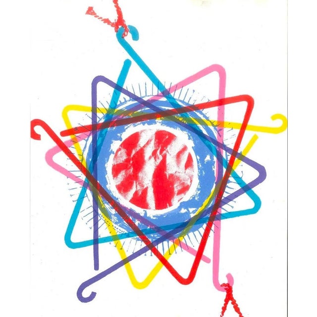 Auto Tire, Dinner Triangle - Original lithograph by James Rosenquist - 1975 1975 For Sale