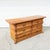 1980s Vintage Rustic Modern Solid Pine Handcrafted Six-Drawer Dresser With Natural Patina For Sale - Image 5 of 18