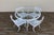 Mid-Century Modern Mid Century Thinline Aluminum Klismos Outdoor Dining Set, Table & 4 Chairs, California 1960s For Sale - Image 3 of 18