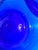 Glass Collection of Vintage Cobalt Blue Hand Blown Glass Charger Plates From Mexico For Sale - Image 7 of 11
