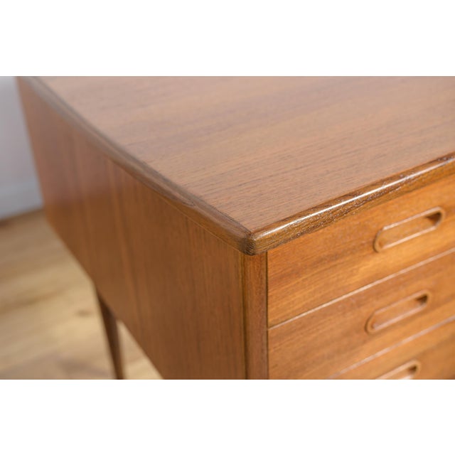 Mid-Century Modern Teak Desk from Edmund Jorgensen, Denmark, 1960s For Sale - Image 9 of 18