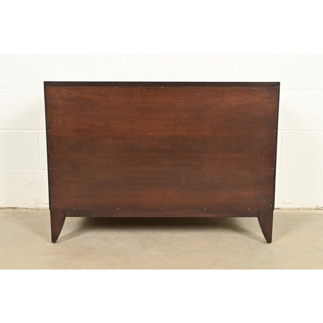 Kindel Furniture Modern Hollywood Regency Cabinet or Bedside Chest For Sale - Image 11 of 12