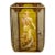 Goebel Artis Orbis Glass Tea Light Candle Jar Featuring the "Spring 1900" by the Renowned Art Nouveau Artist Alphonse Mucha. For Sale