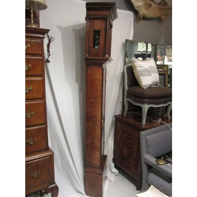 17th Century 17th Century Walnut and Marquetry Longcase Clock For Sale - Image 5 of 11