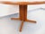 1960s Vintage Scandinavian Round Teak Dining Table, 1960s For Sale - Image 5 of 18