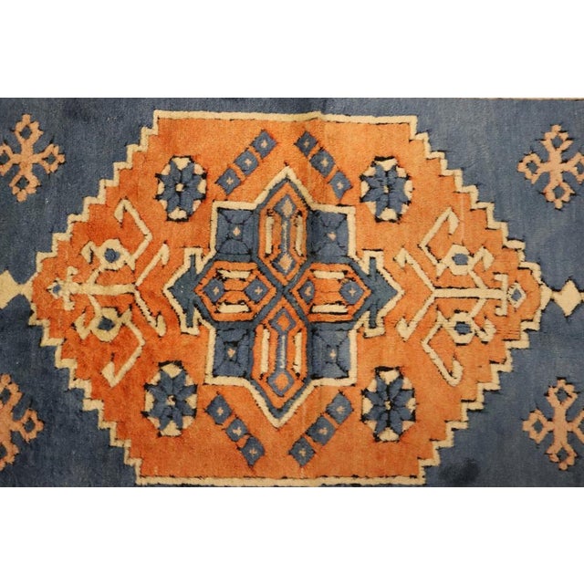 Vintage Turkish Hand Knotted Rug, 1950s For Sale - Image 14 of 16