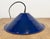 Industrial Blue Enamel Factory Pendant Lamp, 1950s For Sale - Image 13 of 15