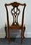 Broyhill Furniture Solid Cherry Traditional Georgian Style Dining Side Chair 7940-87/86 For Sale In Kansas City - Image 6 of 10