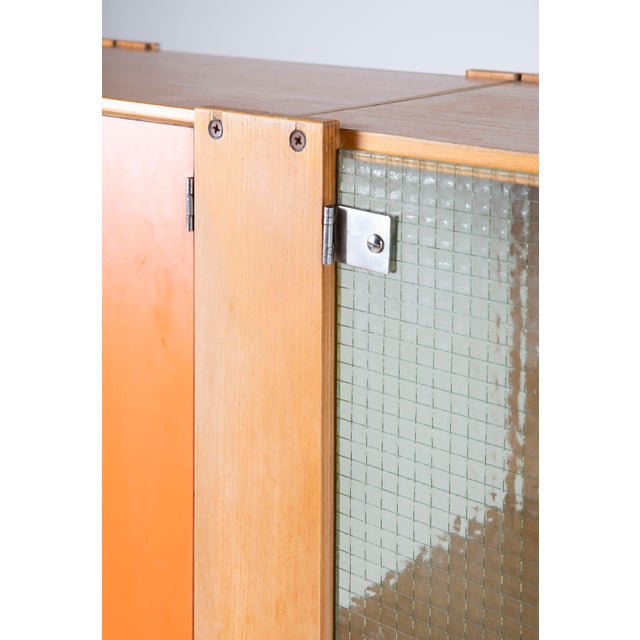 First Edition Architectural Highboard by Roberto Pamio & Renato Toso for Stilwood, Italy, 1970s For Sale - Image 4 of 13