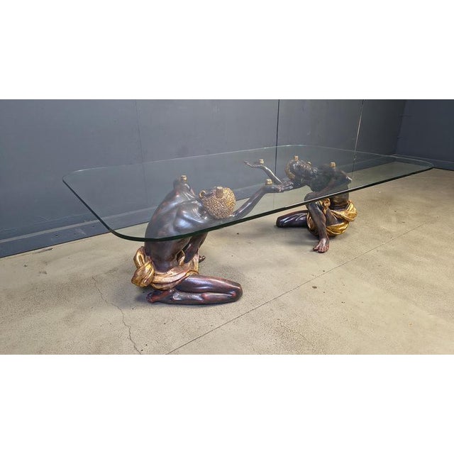 1960s Vintage Sculptural Figure Coffee Table, 1960s For Sale - Image 5 of 16