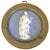 Antique 19th Century English Regency Wedgwood Jasperware Neoclassical Round Plaque of Apollo in Bronze Frame For Sale - Image 9 of 9