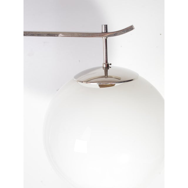 1920s Art Deco Walnut Burl and Chrome Floor Lamp, 1920s For Sale - Image 5 of 18