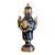 French Empire Style Black Porcelain Urn With Gilded Bronze Mounts, Gold Leaf Details and Classical Mask Motif For Sale
