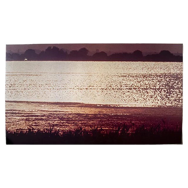 Vintage Italian Landscape Print by Franco Fontana for A. Villani & Figli, 1976 For Sale