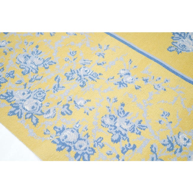 French Aubusson Design Rug 9'0" X 12'0" For Sale In New York - Image 6 of 10