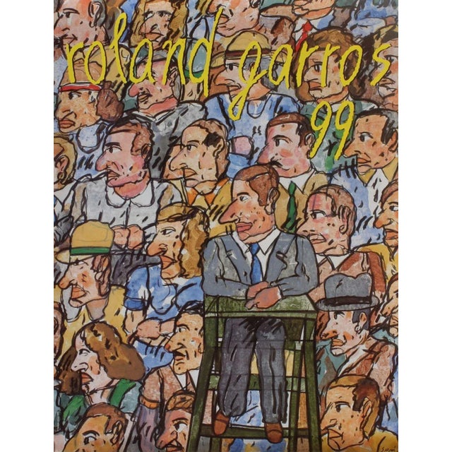 1999 Antonio Ségui Roland Garros Poster For Sale
