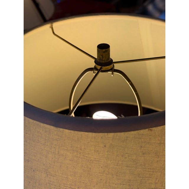 Ceramic Raw Ceramic Jug Style Table Lamps, Pair For Sale - Image 7 of 12