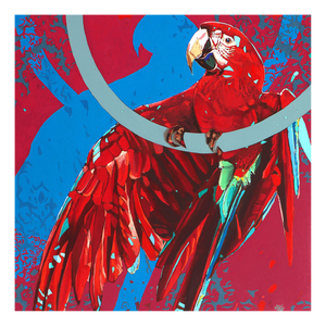 Rafal Gadowski, Parrot 19, 2026, Oil on Canvas