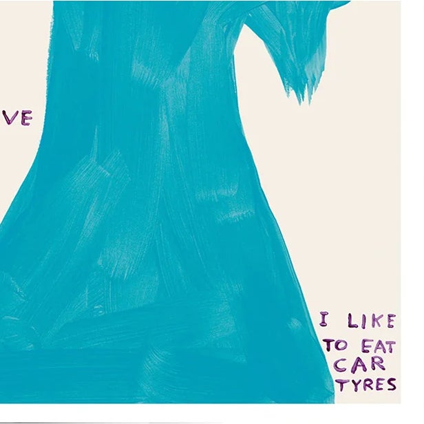 David Shrigley Capricorn Signs of the Zodiac Lithograph Poster (The Goat), 2021 For Sale - Image 4 of 4